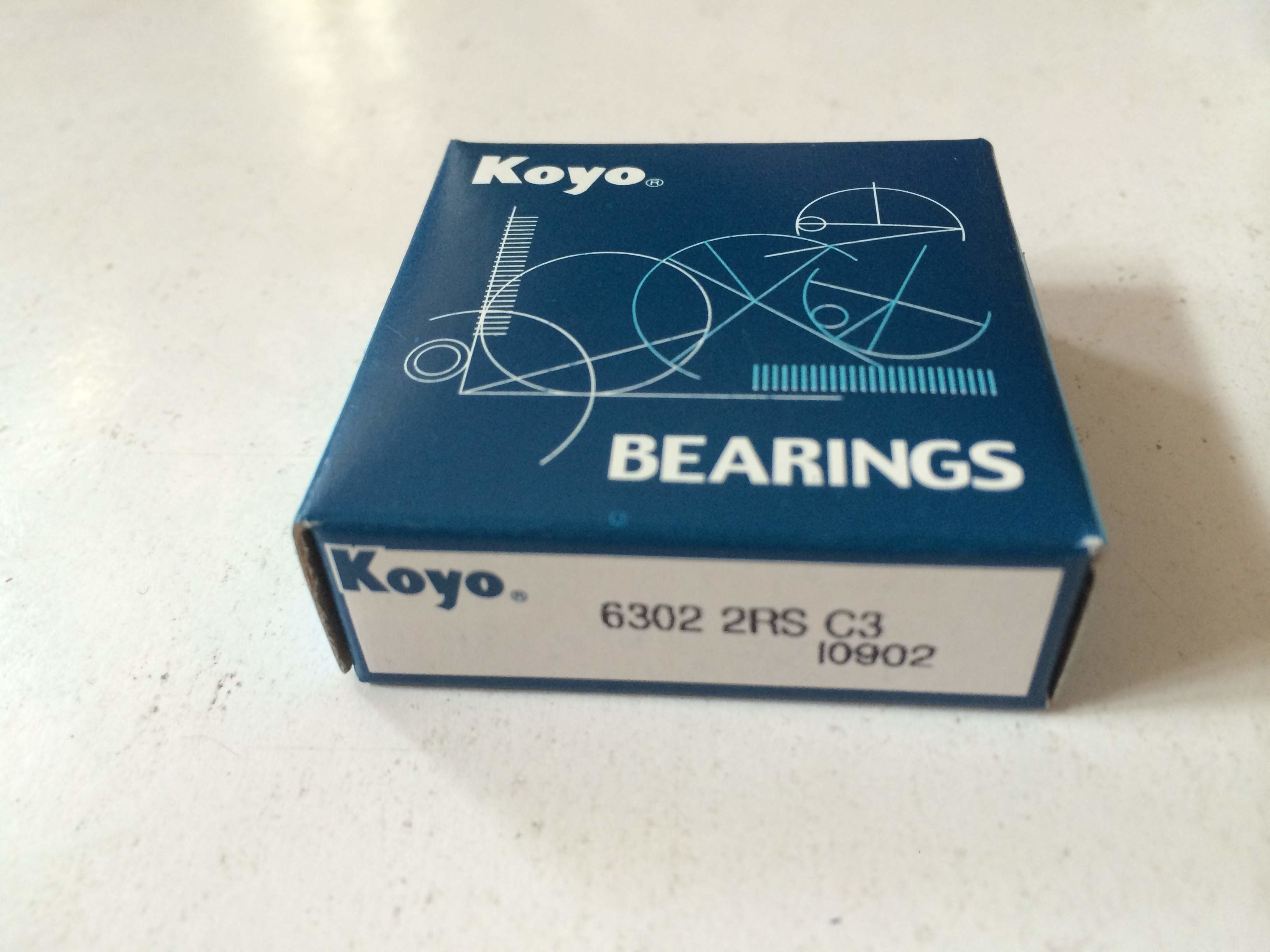 Quality Origin From Japan Koyo 6302 Ball Bearing 6302ZZ 6302 2RS for sale