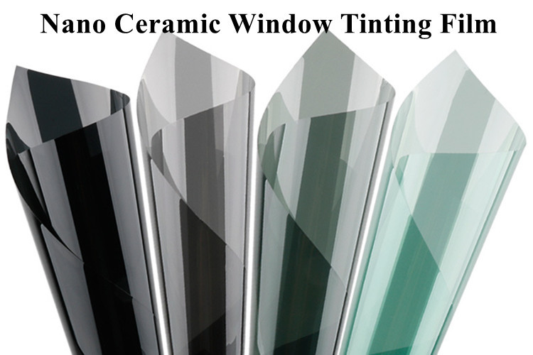 Quality Dark Black Window Tint Film 2MIL Ceramic Sun Heat Control Window Films for sale