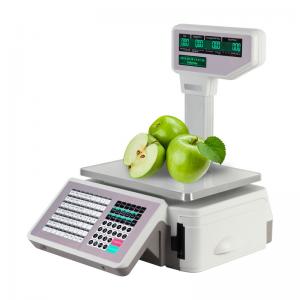 Quality Electronic Barcode Weighing Scales For Supermarket Cash Counter for sale