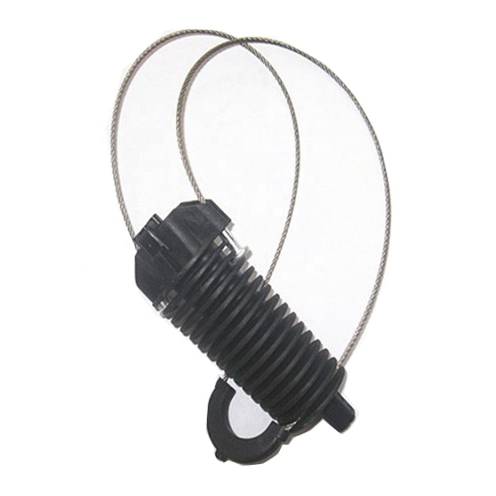 Buy cheap FTTH ADSS Aerial Cable Suspension Clamps , Stainless Fiber Cable Tension Clamp from wholesalers