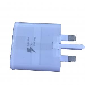China UK Plug Travel USB Phone Wall Charger ABS PC 5V 2A Customized Logo on sale