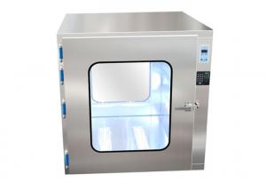 Quality 230V 50HZ Cleanroom Pass Box With UV Light And Electronic Locks for sale