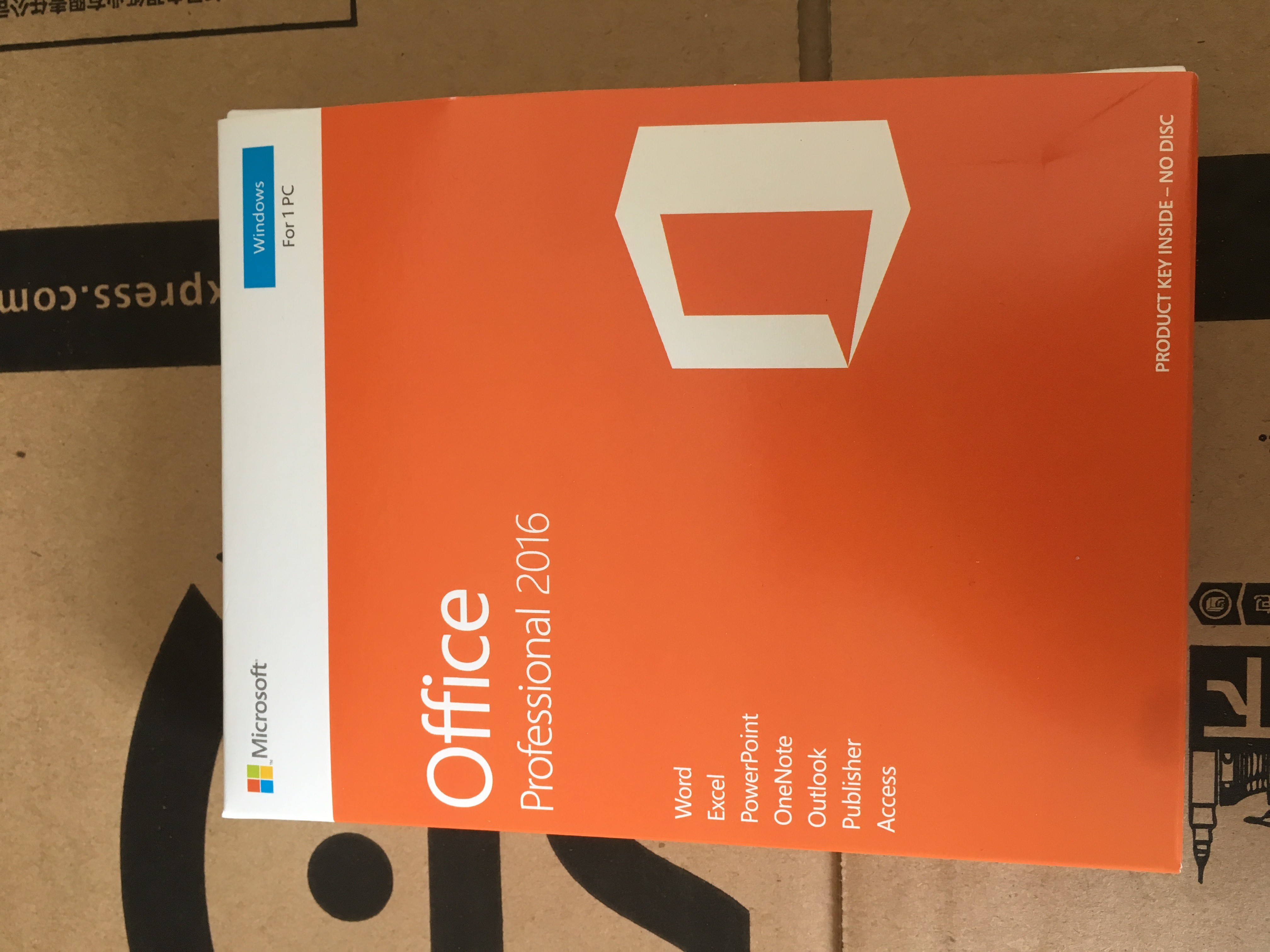 Quality 1 PC Microsoft Office Pro Plus 2016 Key , Full Version Microsoft Office 2016 Student for sale