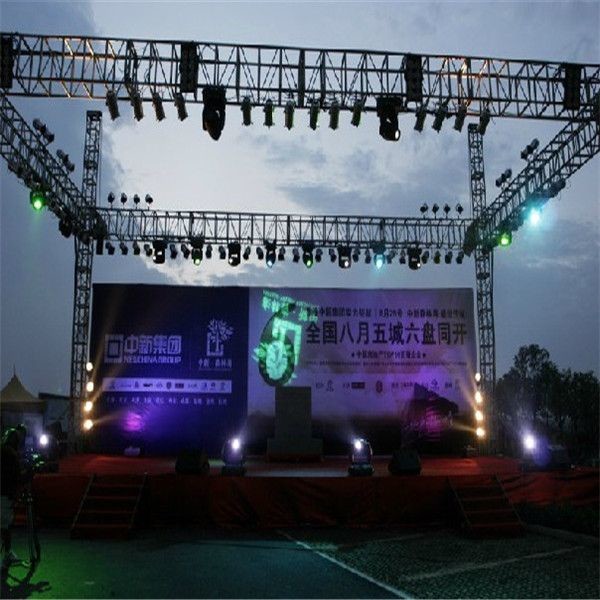 Quality Customized Aluminum Led Screen Display Truss Dj Booth Lighting Truss Display for sale