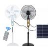Buy cheap 12V DC Solar Panel Fan AC Rechargeable Outdoor Household Support from wholesalers