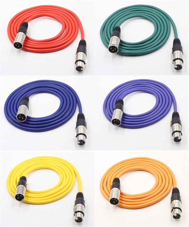 Quality High quality OEM 5 Pin or 3 Pin XLR Microphone Cable Male to Male M/M for sale