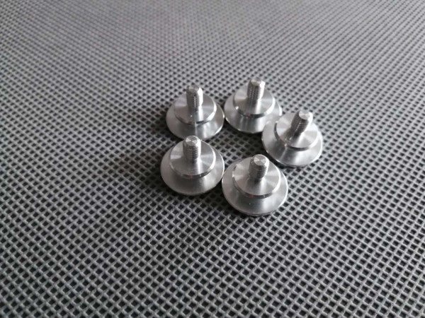 Quality Screw Nuts Aluminum Alloy Threads Tapped Hexagon Nuts for sale
