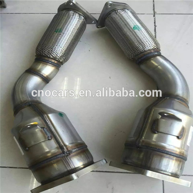 Quality Three Way Car Catalytic Converter Shell for Porsche Cayenne Turbo Cleaner 955113021BX 955113022BX for sale