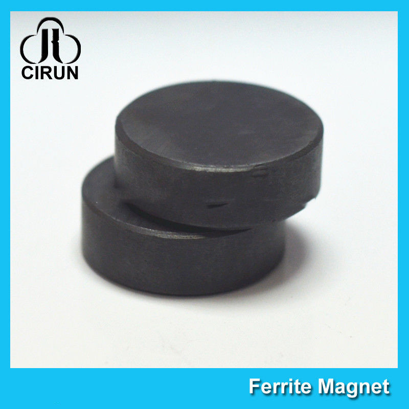 Y30BH Disc Shape Ferrite Magnet , Round Disk Magnets Dia 18mm * 5mm