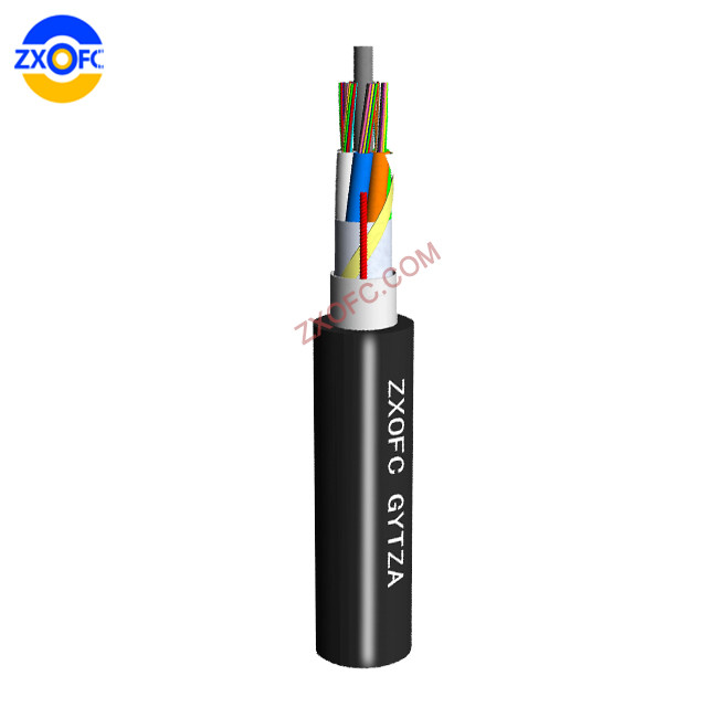 Quality 2 4 6 Core Mining Flame Retardant Cable High Grade GYTZA Hydrolysis Resistance for sale