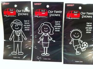 Quality Family Car Window Decal (XH-213) for sale