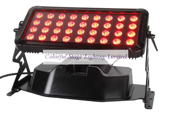 Quality LED UPlighting 36*10W RGBW 4 in 1 Waterproof LED Wall Washer Light for sale