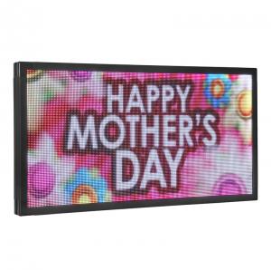 Quality Moving P5 LED Sign Programmable Message Scrolling Board Full Color for sale