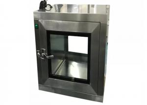 Quality Airproof Cleanroom Pass Box Stainless Steel Static Electronic Or Mechanical Interlock Pass Box for sale
