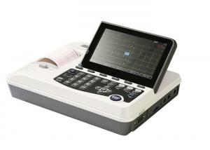 Quality 80mm*30m Paper 3 Channel Ecg Machine With 7inch TFT Screen Basic Version for sale