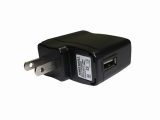 Quality USB Charger with 5V/1A, 5V/500mA for Mobile Phone, Measures 58 x 23 x 41mm for sale