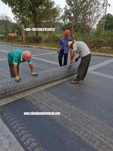 Quality Galvanized reinforced hexagonal mesh asphalt pavement subgrade for sale