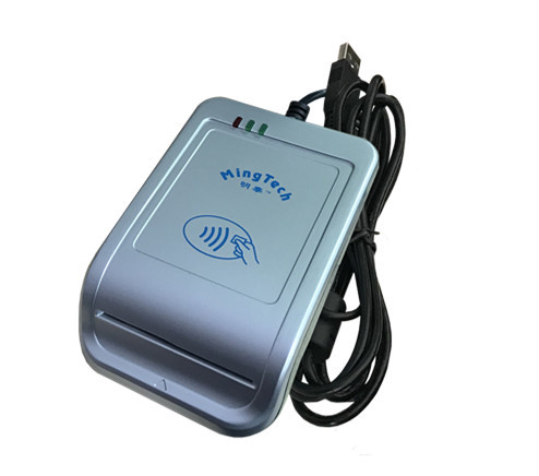 Quality Carbon steel Multifunction Card Reader , ISO7816 High Speed Card Reader for sale
