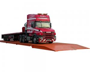 Quality 3*6m Electronic Truck Scale , 10 Ton Surface Mounted Weighbridge For Trucks for sale