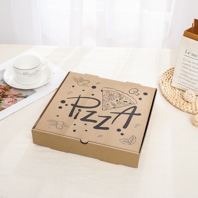 Quality OEM Disposable 12'' 16'' 18'' Pizza Takeaway Boxes Eco Friendly for sale