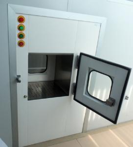 Quality Medical Cleanroom Pass Through Chambers With SS Hinges 0.75kw 380V for sale