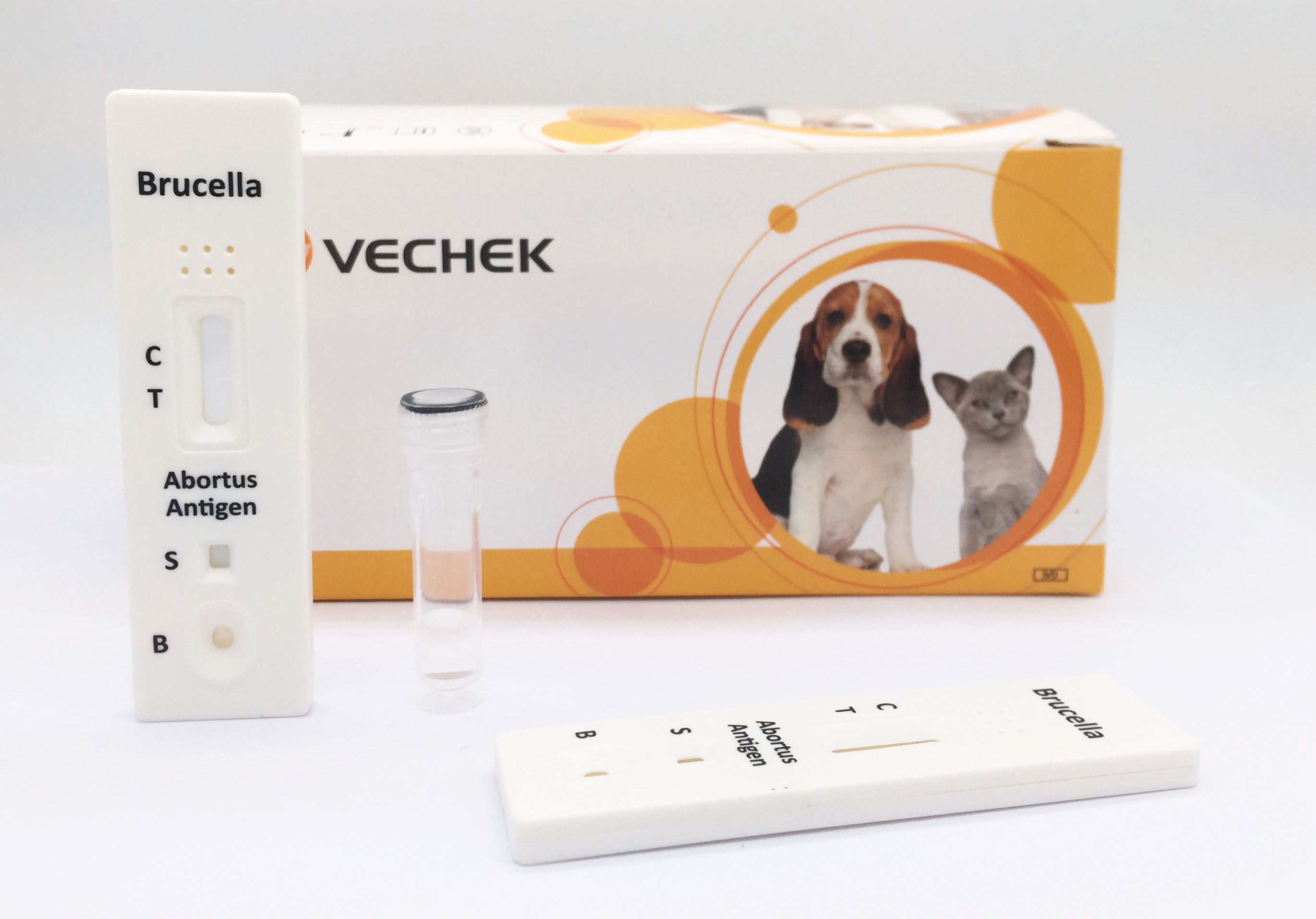 Quality 10 Minutes Bovine Brucella Antigen Test With Qualitative And Preliminary for sale