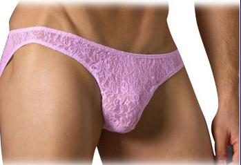 Lacy Incontinence Panties For Men 85