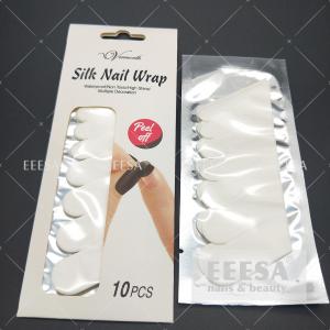 Quality Nails Beauty  Silk Nail Wrap  Self Stick Reinforces Extension 10 Pcs Pack for sale