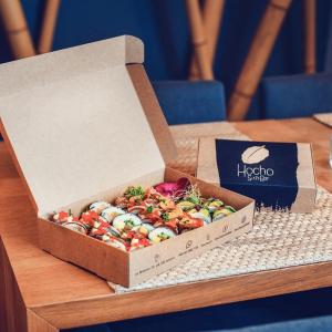 Quality Cardboard Paper Sushi Takeaway Boxes for sale