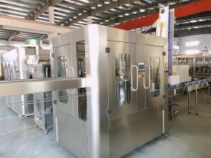 Quality Stainless Steel CE 3000 Bph Beer Glass Bottle Washing Filling CappingMachine for sale