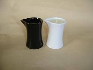 Quality Massage Candle With Black And White Ceratimic Vessel for sale
