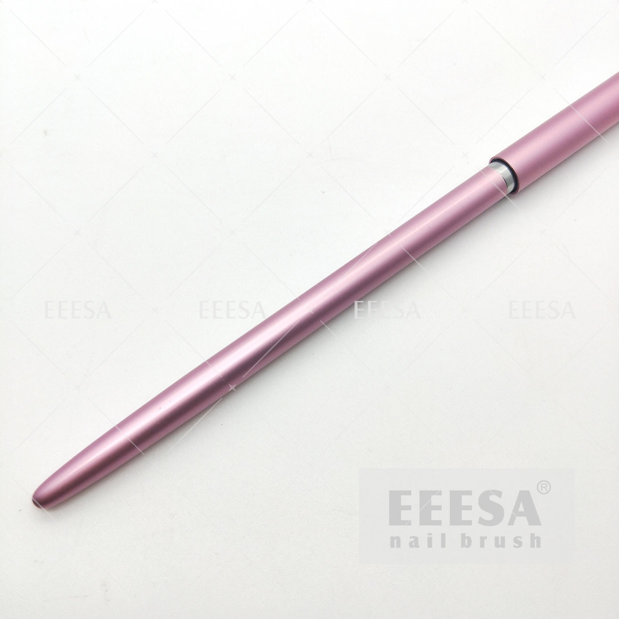 Quality Pink Metal Handle Synthetic Gel Brush Rust Resistant No Deformation for sale