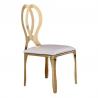 Buy cheap wedding chair, stainless steel chair, rose gold chair,dining chair, mordern from wholesalers