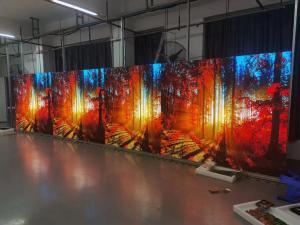 Quality P1.667 indoor lED display screen With 640 X 480mm Aluminum Cabinet for sale