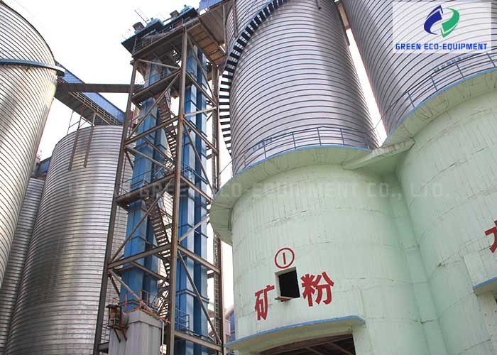 Quality Steel Wire Rope 167t/H Belt Bucket Elevator For Raw Cement for sale