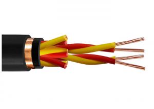 Quality Twisted Pair Conductor Shielded Instrument Cable Commercial 0.5 - 1.5 sq mm for sale