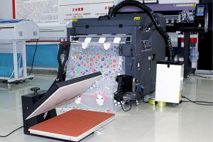 Quality Heat Transfer Vinyl Printer Machine Ultra Fine Powder Shake PET Printer for sale