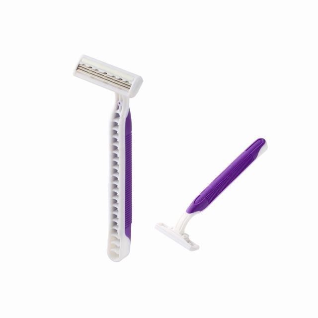 Quality Sharp Twin Blade Disposable Razor Causes No Allergy Coated With Teflon Nitrogen for sale