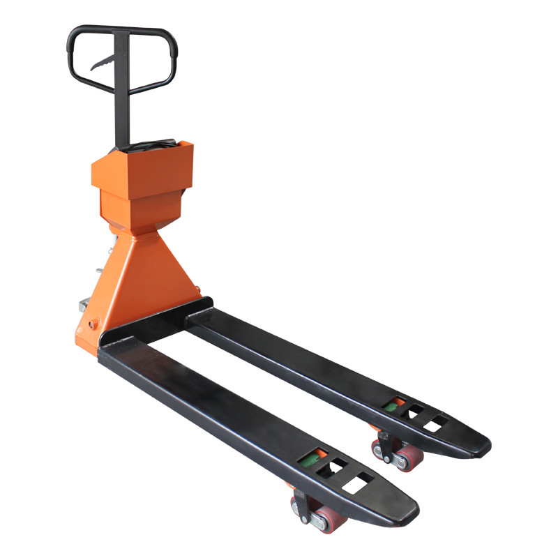 Quality Heavy Duty Pallet Truck With High Light LCD Display Lifting Height 8 - 19cm for sale