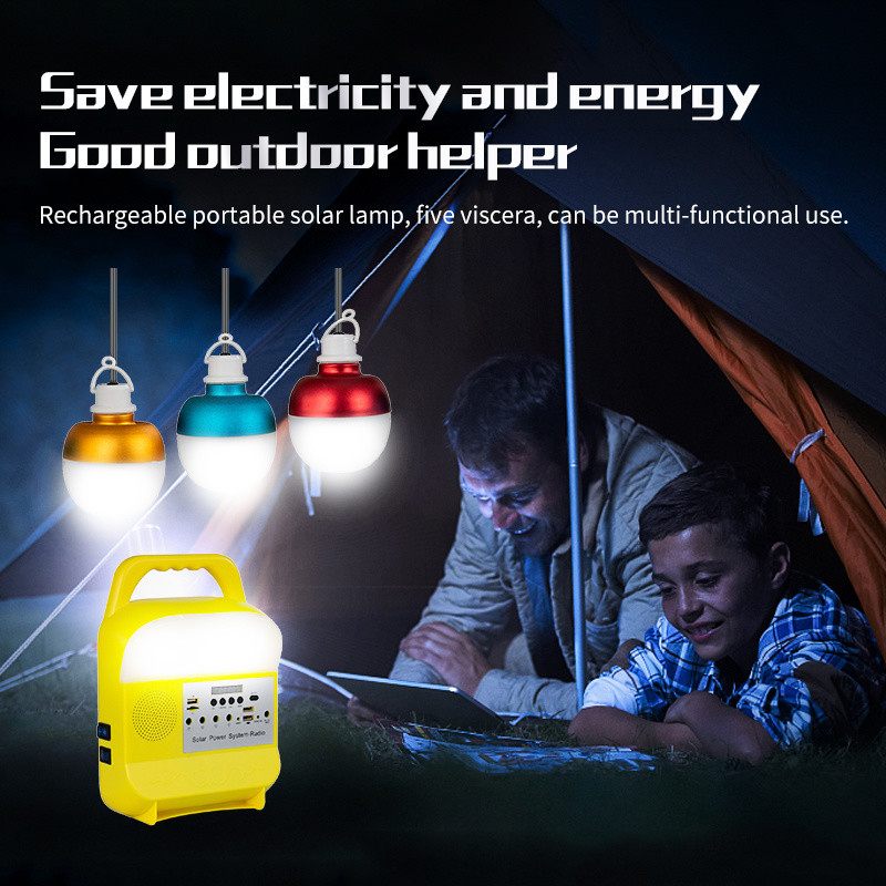 Quality Solar Home Lighting System Emergency Power Supply/Camping Power Supply/Remote Area Solar Lighting with for sale