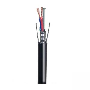 Quality Photoelectric Composite Fiber Optic Cable , Outdoor Electric Powered Fiber Cable for sale