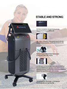 Quality FDA Stationary Q Switch 808 Diode Laser Hair Removal Machine for sale