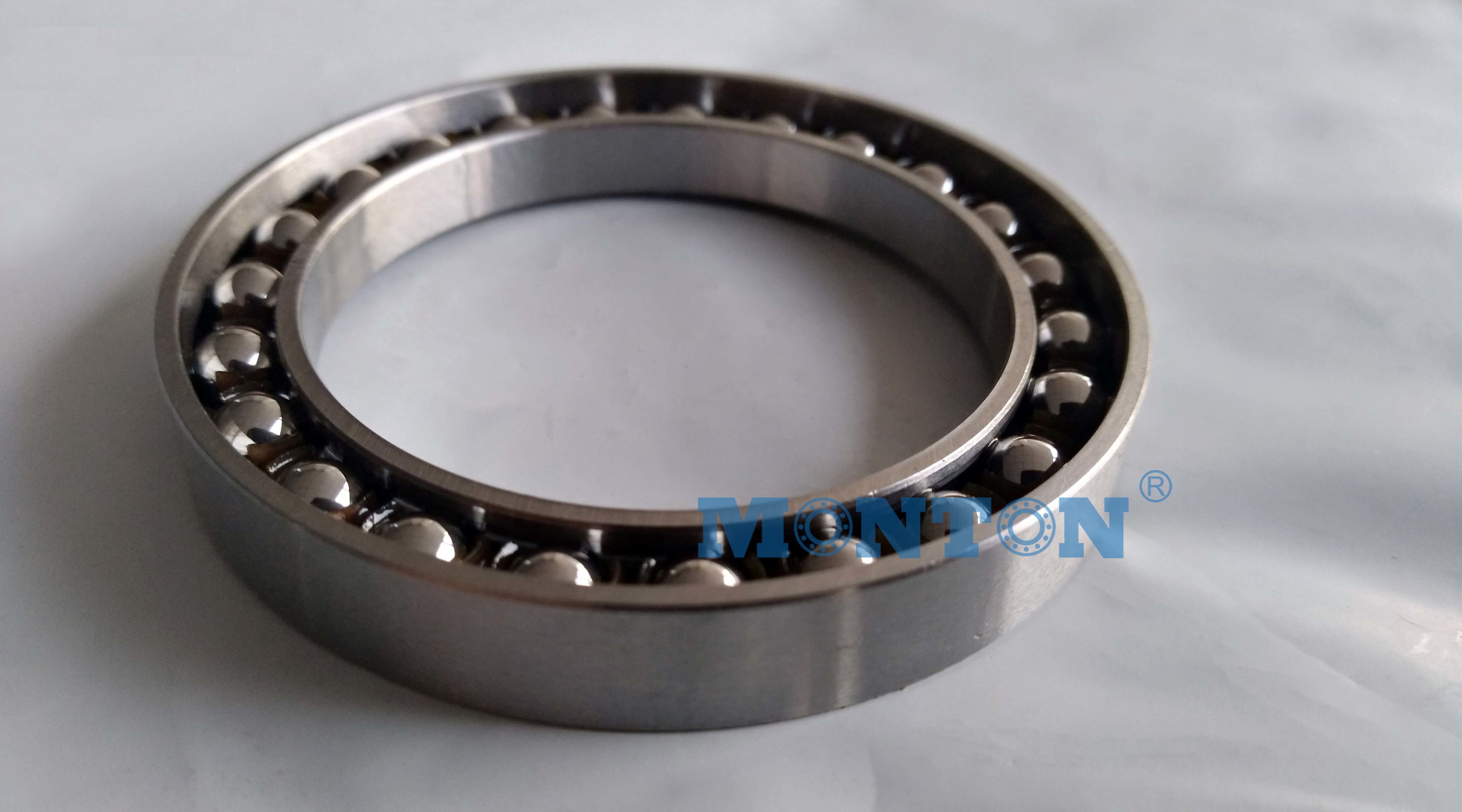 Quality M25	45.212*61.341*9.015mm robotics slewing bearings made in china for sale