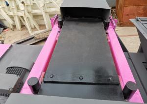 Quality Heat Resistant Rubber Belt Conveyor 500mm 800mm Width With Frame for sale
