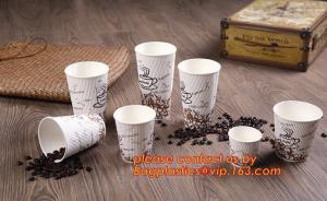 Quality Food use disposable plastic paper cup and coffee lids, pla cups,biodegradable paper cups with lids,100% compostable pape for sale