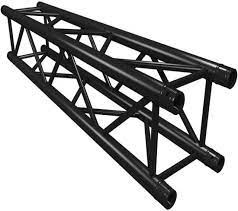 Buy cheap Portable Spigot Black Lighting Truss Section Aluminum Stage Truss System from wholesalers