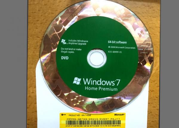 Buy Original DVD Win 7 Basic Home , Windows 7 Retail Version For 1 PC Using at wholesale prices
