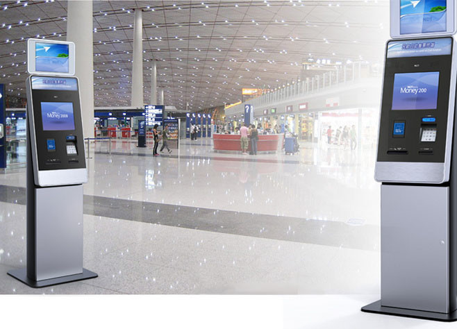 Quality 640mm*1755mm Free Standing  Machines , Ming Tech Interactive Touch Screen Kiosk. for sale