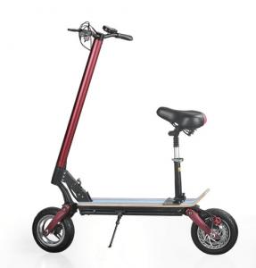 Quality 10inch off road electric scooters with adjustable seat, 800w dual motor electric scooter foldable for sale