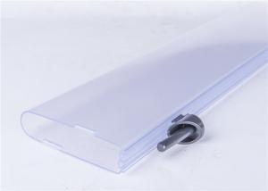 Quality Matt / Shiny Surface Plastic Extrusion Profiles For LED Tube Cover for sale